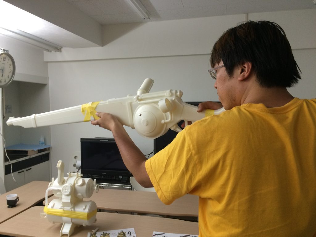 มาดูเบื้องหลังงานปั้นขนาดเท่าตัวจริงของ Mumei กันเถอะ