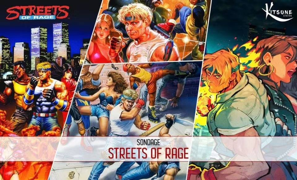 Kitsune Statue ประกาศลิขสิทธิ์งานปั้นใหม่จากเกม Street of Rage 4