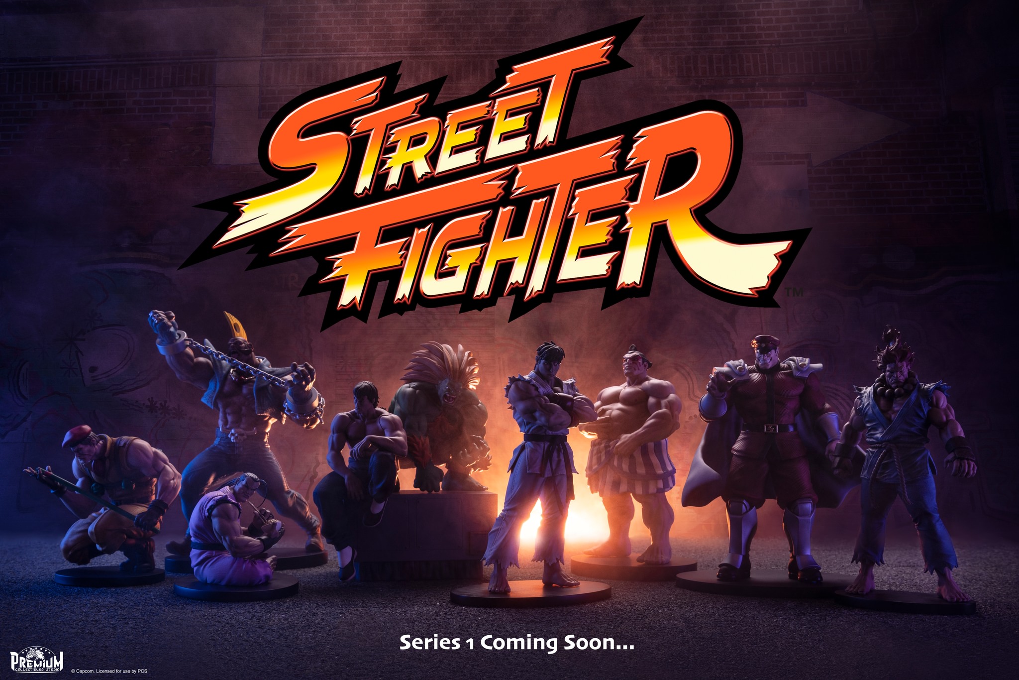ทีเซอร์แรกกับงานปั้น Street Fighter ขนาด 1/10 ของค่าย PCS