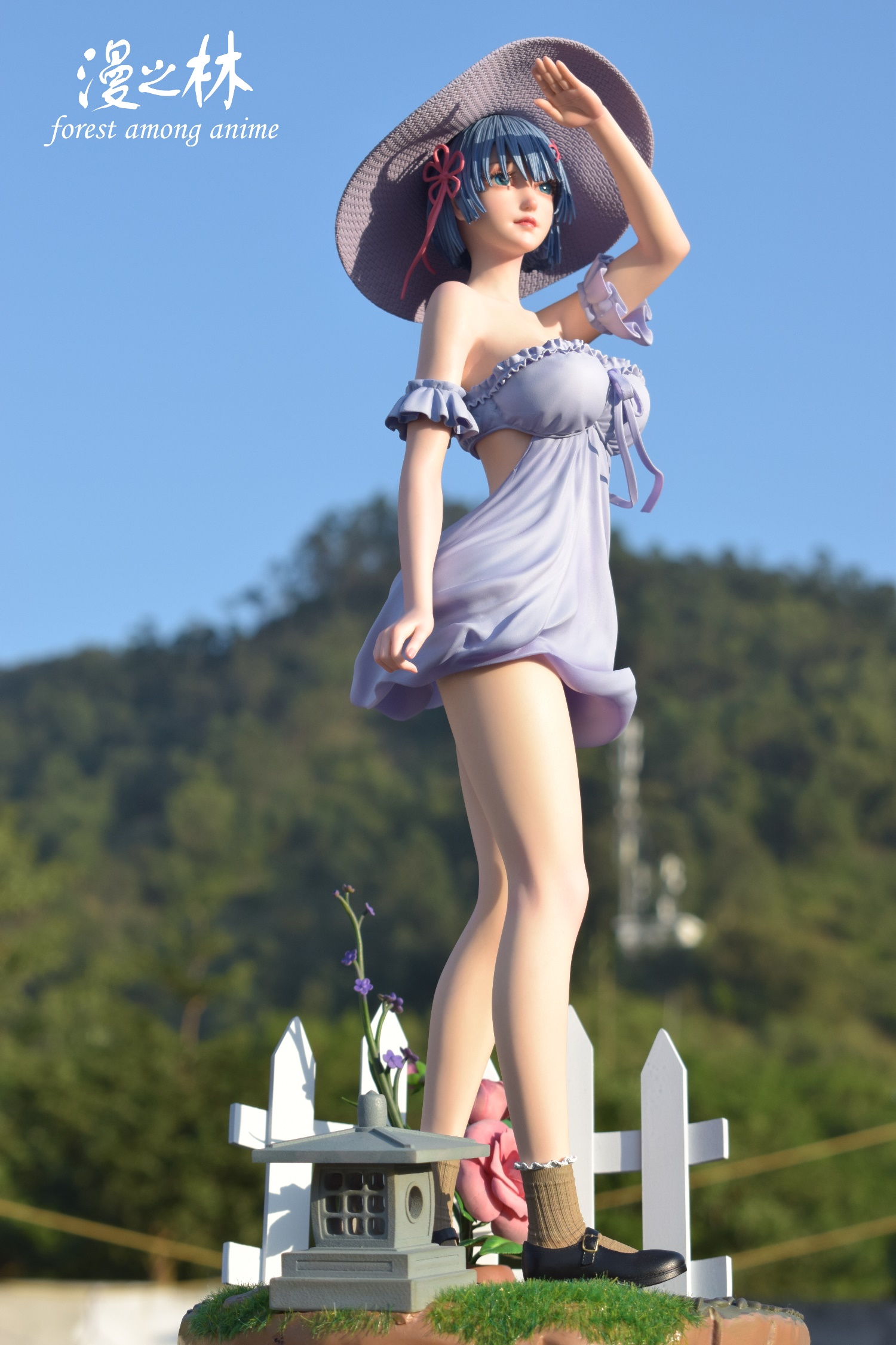 แชร์ภาพงานปั้นงาม ๆ น้อง Rem:Rezero โดย Man Zhi Lin