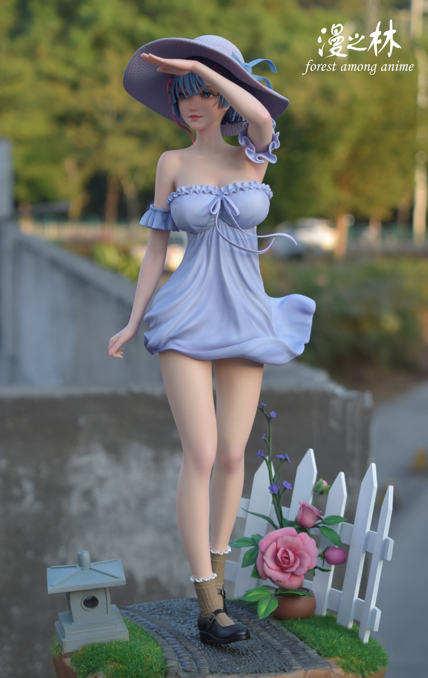 แชร์ภาพงานปั้นงาม ๆ น้อง Rem:Rezero โดย Man Zhi Lin