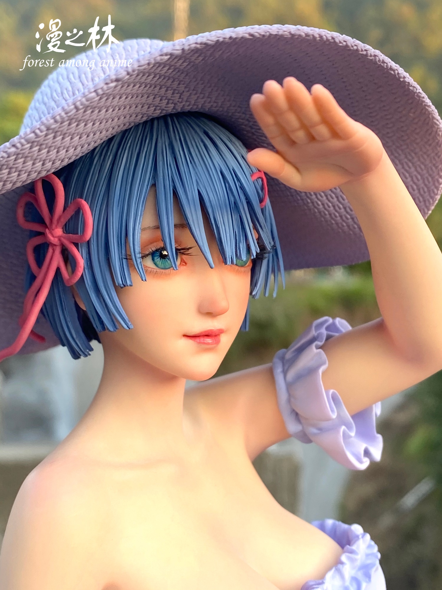 แชร์ภาพงานปั้นงาม ๆ น้อง Rem:Rezero โดย Man Zhi Lin