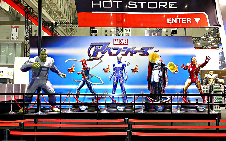 ชมภาพถ่ายฟิกเกอร์ฮีโร่ Marvel จากบูธ Hot Toys ในงาน Tokyo Comic Con 2019