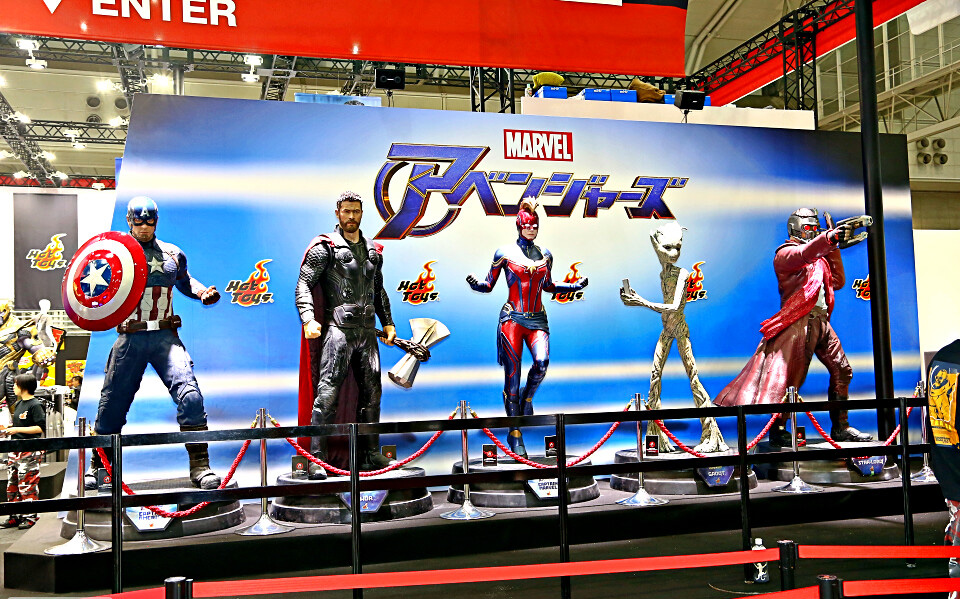 ชมภาพถ่ายฟิกเกอร์ฮีโร่ Marvel จากบูธ Hot Toys ในงาน Tokyo Comic Con 2019