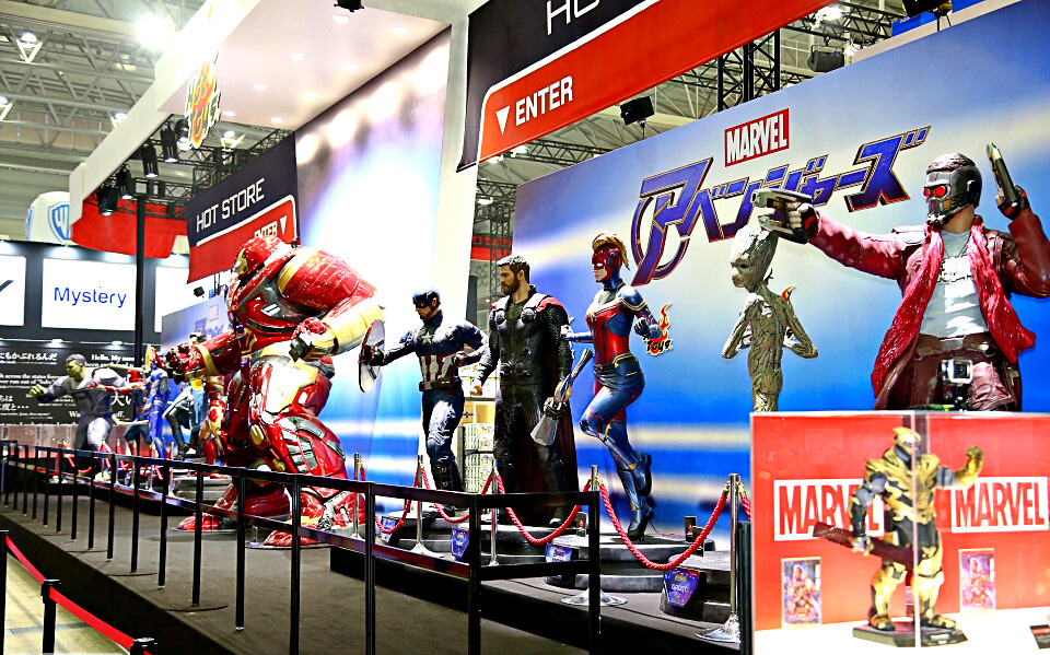 ชมภาพถ่ายฟิกเกอร์ฮีโร่ Marvel จากบูธ Hot Toys ในงาน Tokyo Comic Con 2019