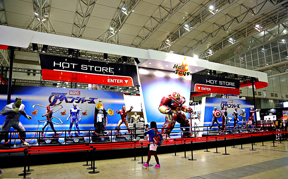 ชมภาพถ่ายฟิกเกอร์ฮีโร่ Marvel จากบูธ Hot Toys ในงาน Tokyo Comic Con 2019
