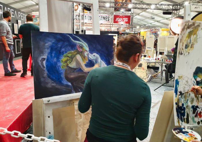 พาชมงานปั้น miniatures และภาพวาดเจ๋ง ๆ ในงาน Lucca Comics 2019