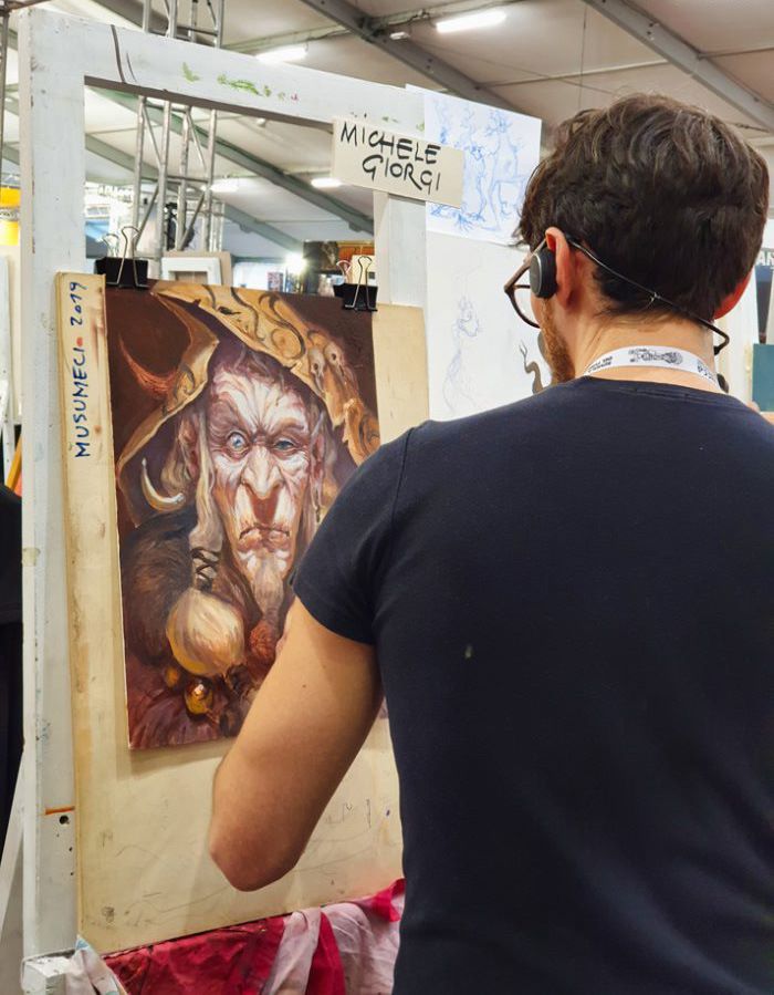 พาชมงานปั้น miniatures และภาพวาดเจ๋ง ๆ ในงาน Lucca Comics 2019