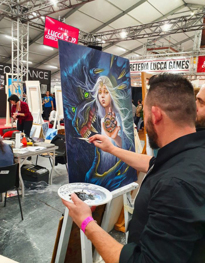 พาชมงานปั้น miniatures และภาพวาดเจ๋ง ๆ ในงาน Lucca Comics 2019