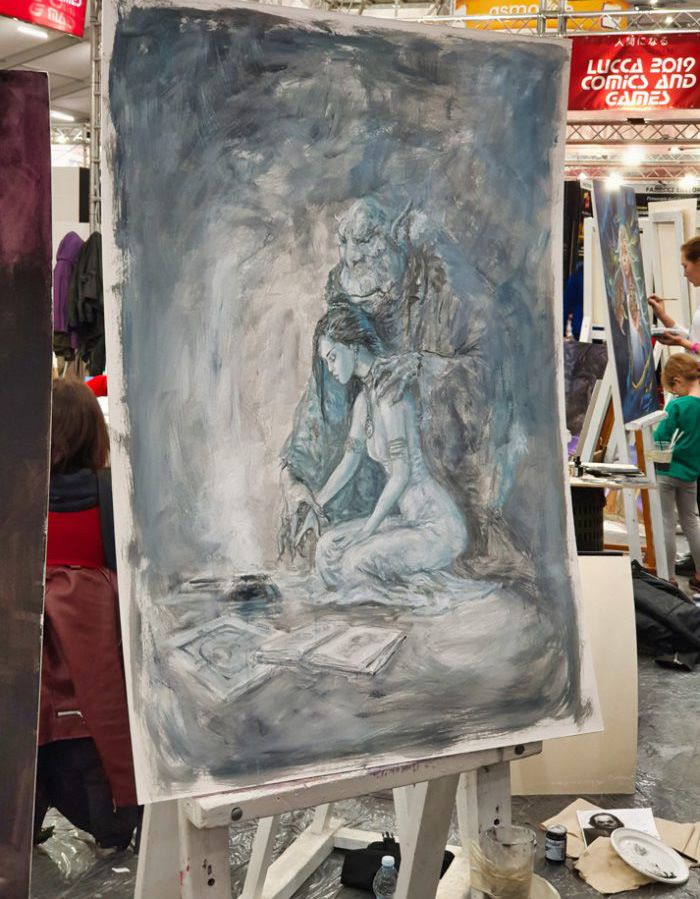 พาชมงานปั้น miniatures และภาพวาดเจ๋ง ๆ ในงาน Lucca Comics 2019