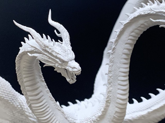 ต้นแบบงานปั้นสวย ๆ ของ King Ghidorah จากภาพยนต์ Godzilla ภาค 2