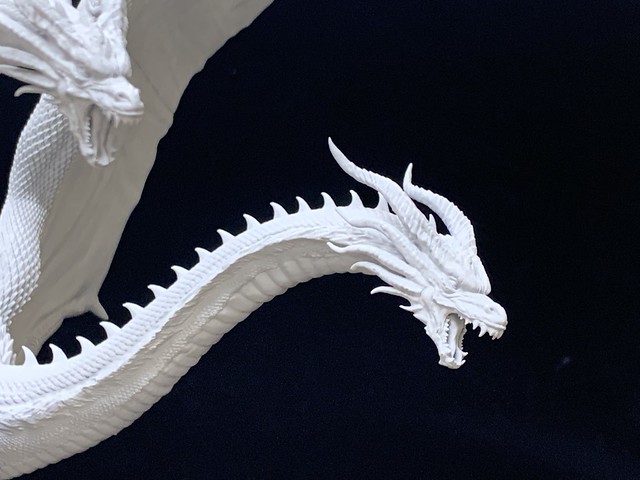 ต้นแบบงานปั้นสวย ๆ ของ King Ghidorah จากภาพยนต์ Godzilla ภาค 2