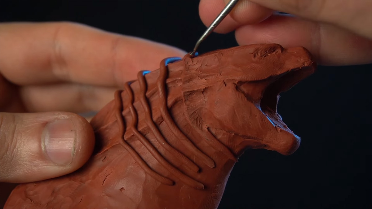 ชมการปั้นแบบสดแบบเทพ ๆ กับ GODZILLA VS KING KONG