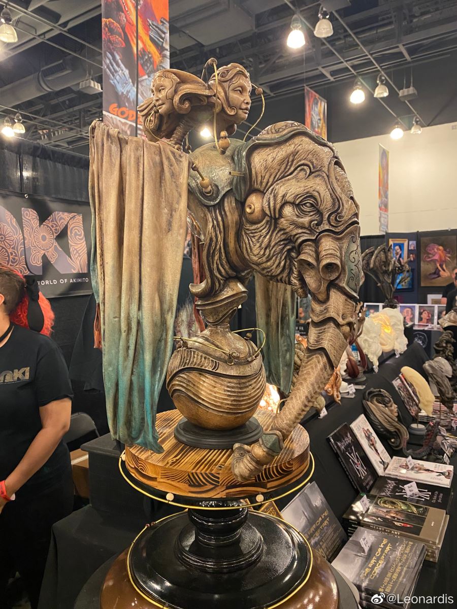 ชมงานปั้นสไตล์ Fantasy Creature ภายในงาน GOLEM