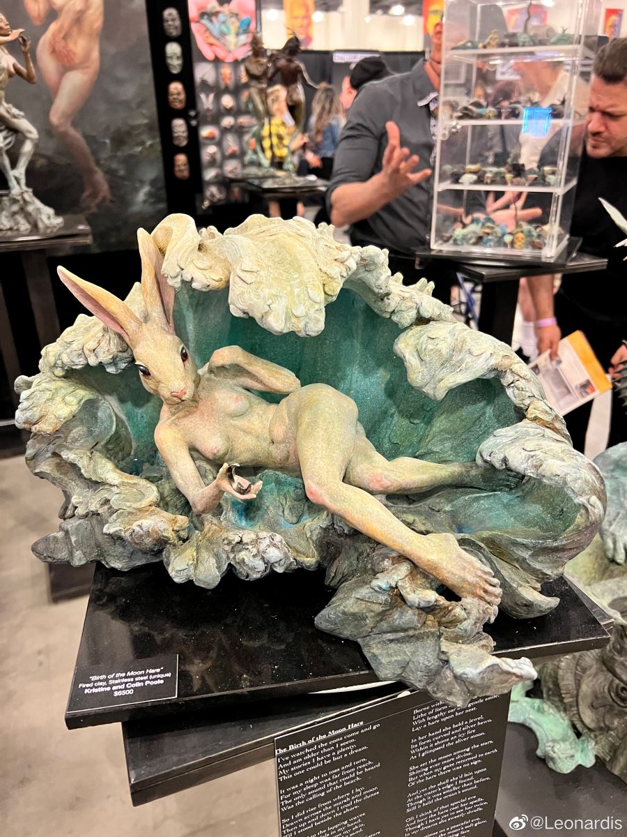 ชมงานปั้นสไตล์ Fantasy Creature ภายในงาน GOLEM