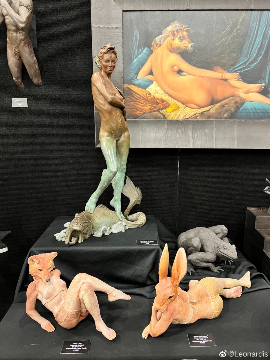 ชมงานปั้นสไตล์ Fantasy Creature ภายในงาน GOLEM