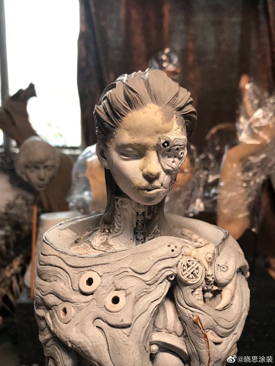 ชมงานปั้นสไตล์ Fantasy Creature ภายในงาน GOLEM