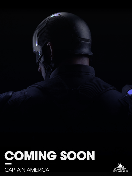 Queen Studio พรีวิวงานบัสขนาด 1/1 ของ Captain America