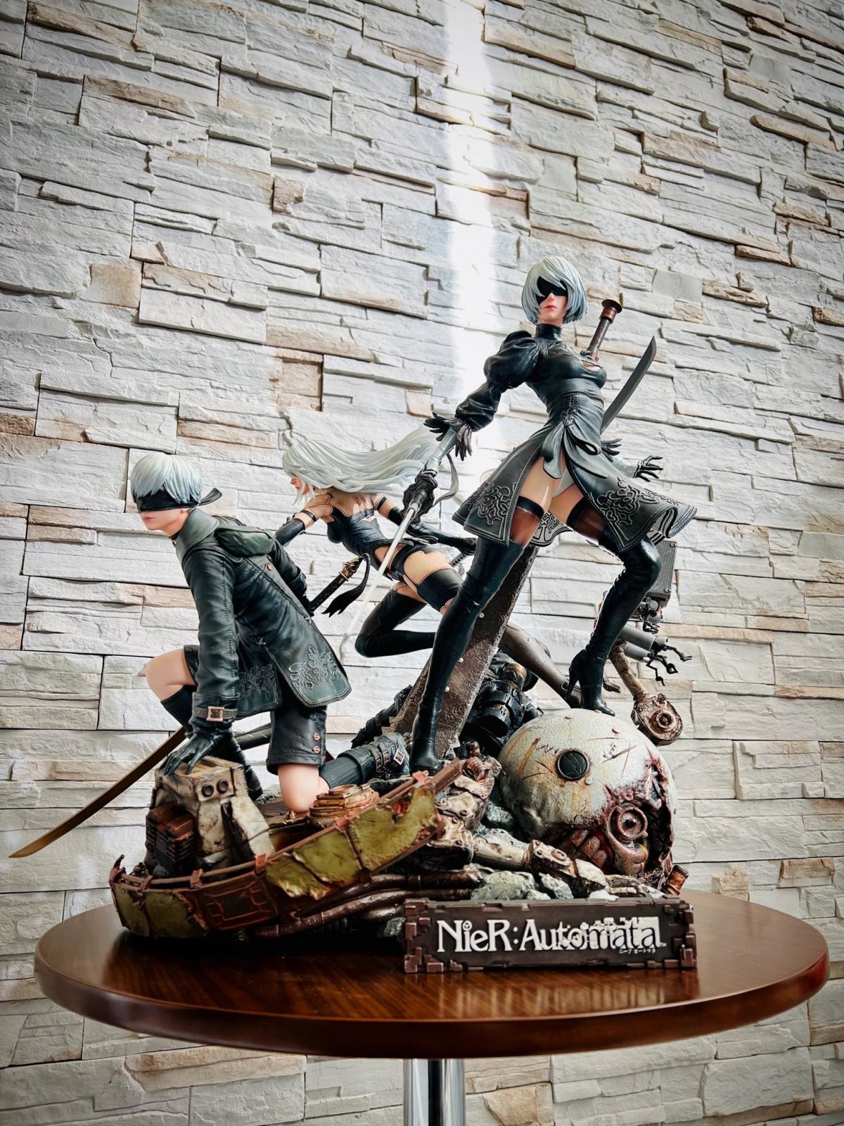 แกะกล่องพร้อมภาพรีวิวงาม ๆ Nier Automata ค่าย Prime1Studio