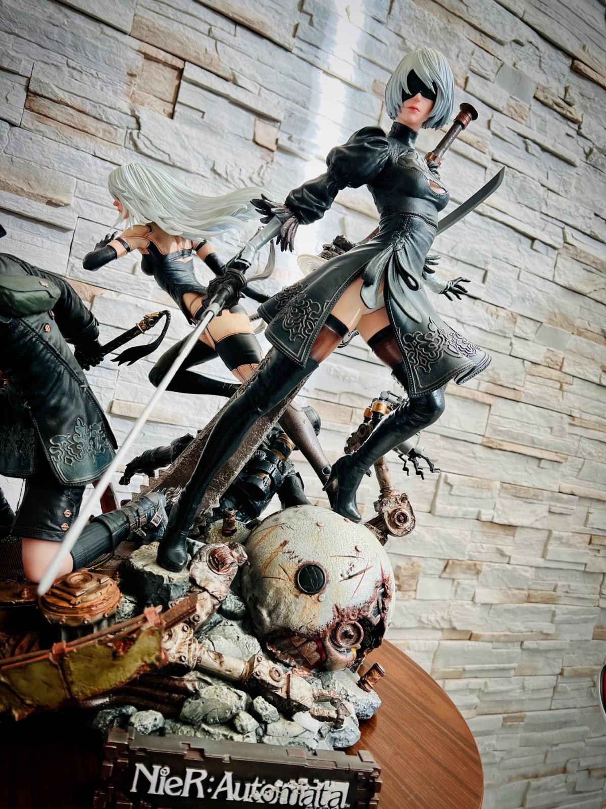 แกะกล่องพร้อมภาพรีวิวงาม ๆ Nier Automata ค่าย Prime1Studio