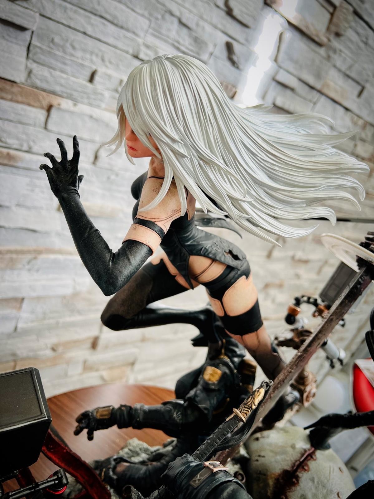 แกะกล่องพร้อมภาพรีวิวงาม ๆ Nier Automata ค่าย Prime1Studio