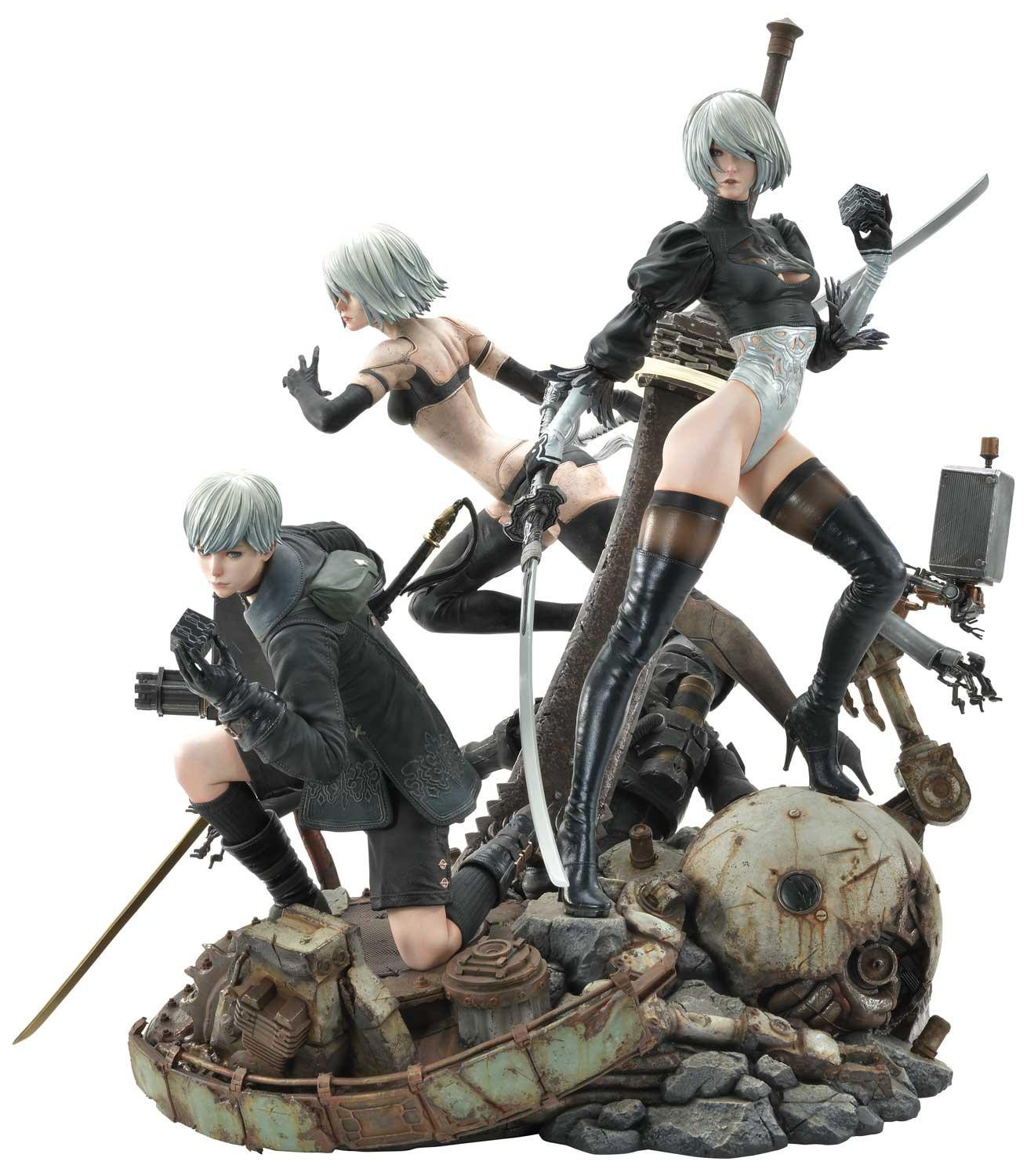 แกะกล่องพร้อมภาพรีวิวงาม ๆ Nier Automata ค่าย Prime1Studio