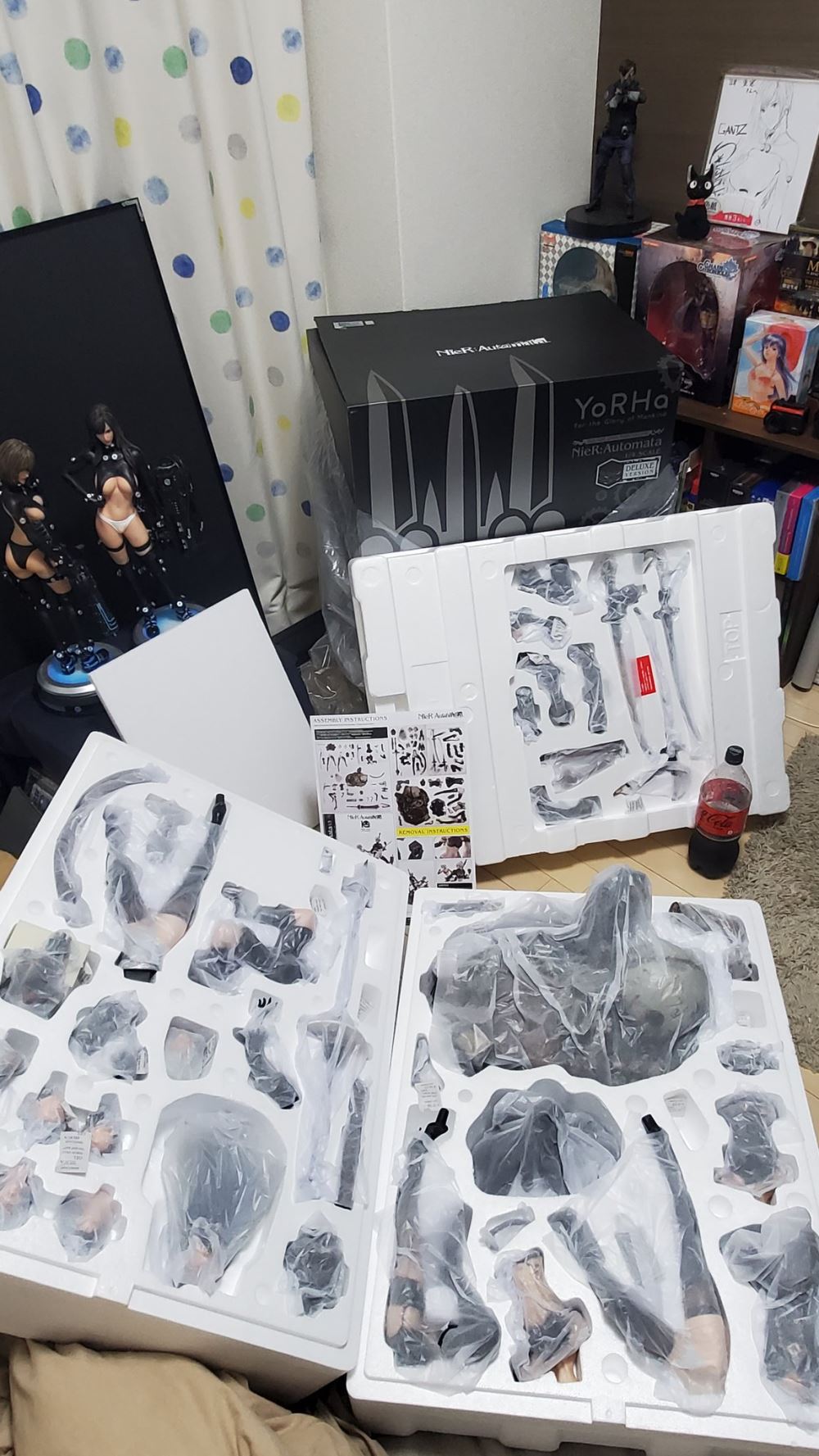 แกะกล่องพร้อมภาพรีวิวงาม ๆ Nier Automata ค่าย Prime1Studio