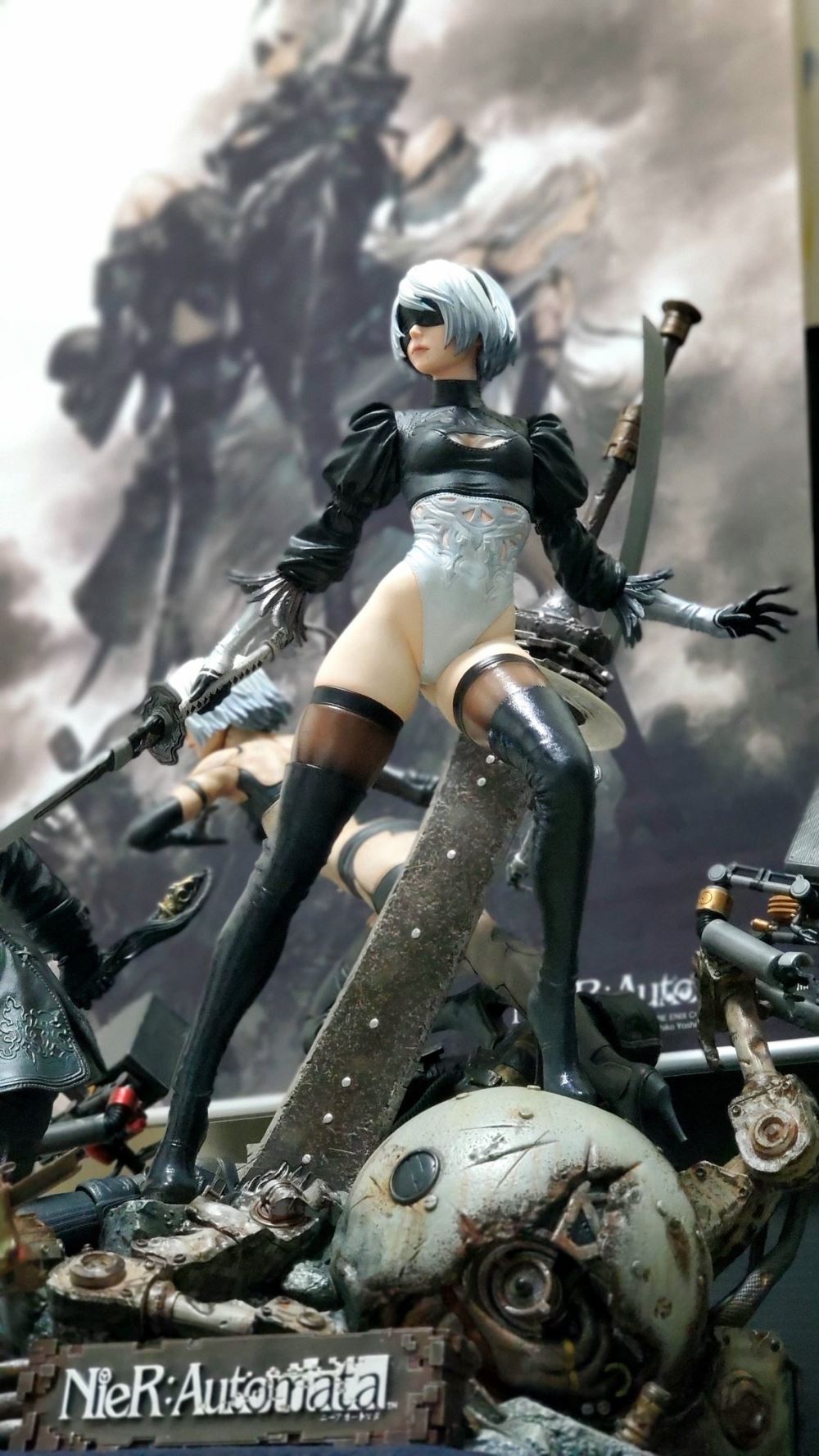 แกะกล่องพร้อมภาพรีวิวงาม ๆ Nier Automata ค่าย Prime1Studio