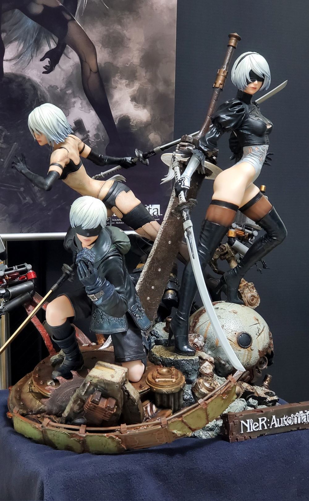แกะกล่องพร้อมภาพรีวิวงาม ๆ Nier Automata ค่าย Prime1Studio