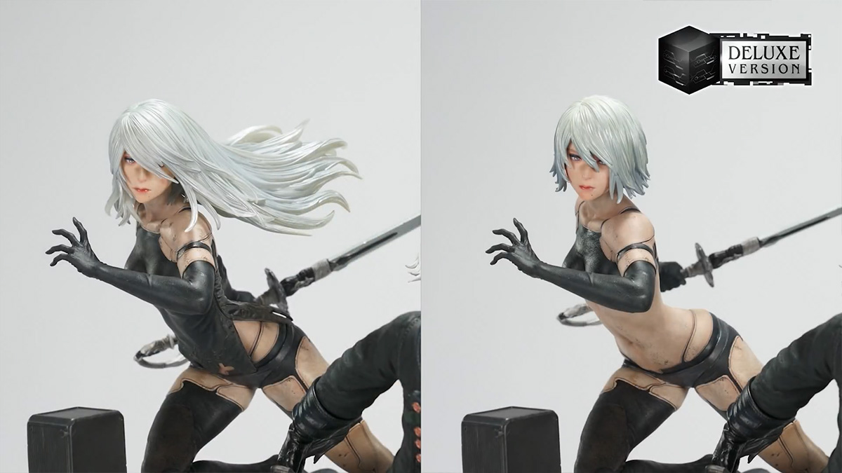 แกะกล่องพร้อมภาพรีวิวงาม ๆ Nier Automata ค่าย Prime1Studio