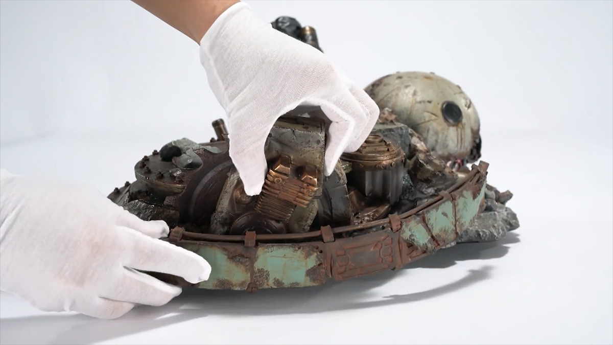 แกะกล่องพร้อมภาพรีวิวงาม ๆ Nier Automata ค่าย Prime1Studio