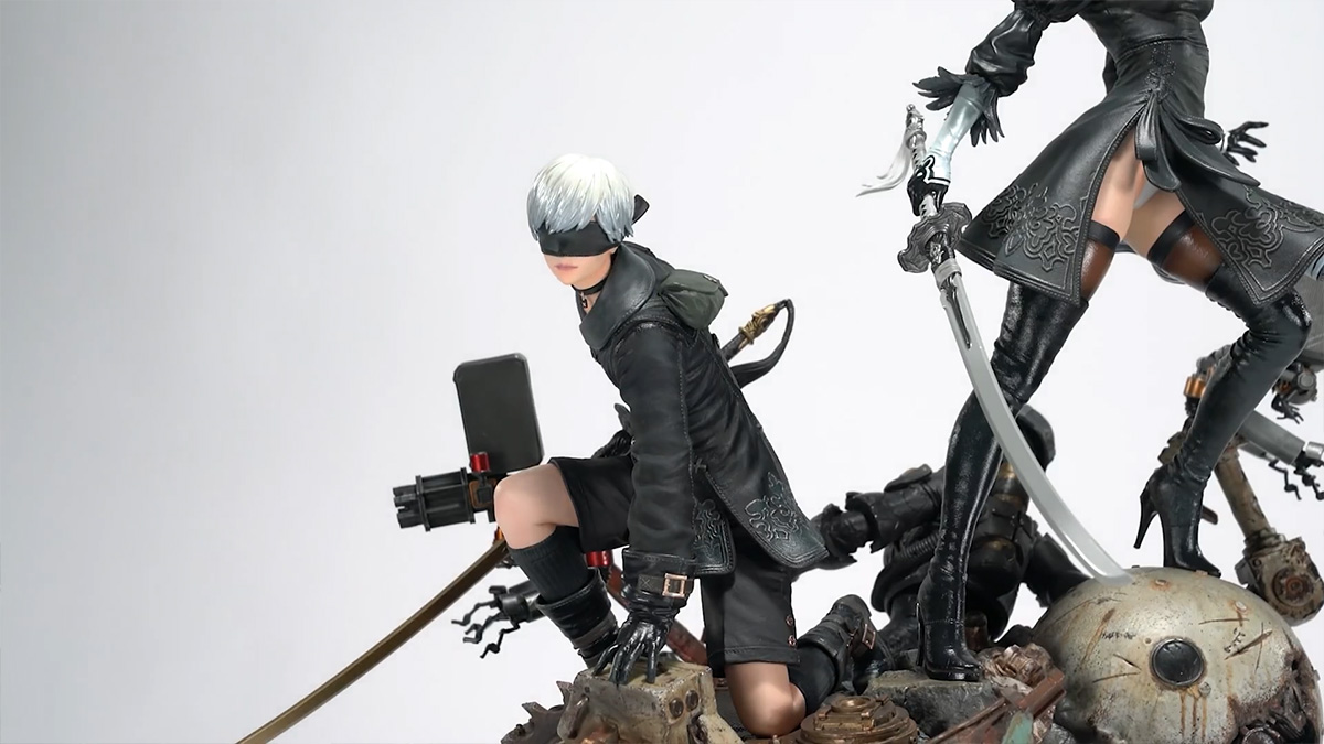 แกะกล่องพร้อมภาพรีวิวงาม ๆ Nier Automata ค่าย Prime1Studio