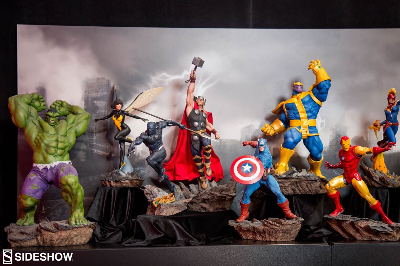 ชมงานปั้นของ Marvel และ DC ค่าย SideShow ภายในงาน New York Con 2020