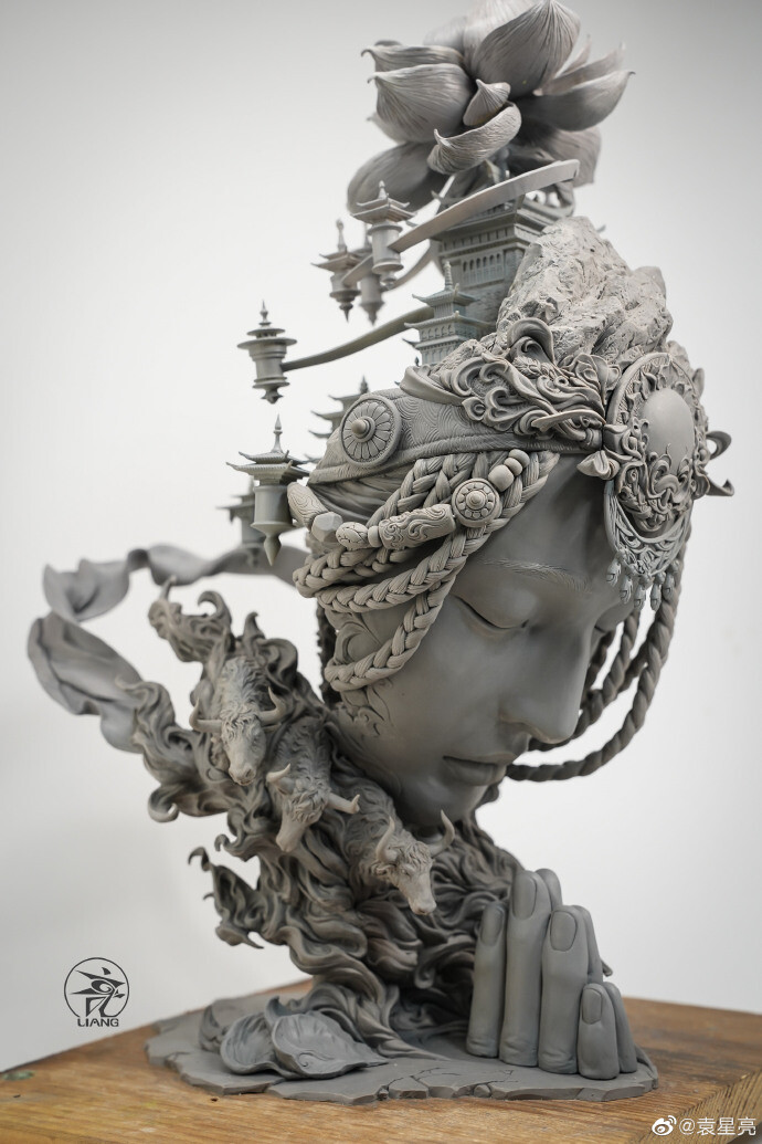 พรีวิวงานปั้นจีนแนวแฟนตาซีสวย ๆ จากค่าย Liang Studio