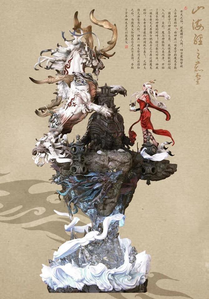 พรีวิวงานปั้นจีนแนวแฟนตาซีสวย ๆ จากค่าย Liang Studio