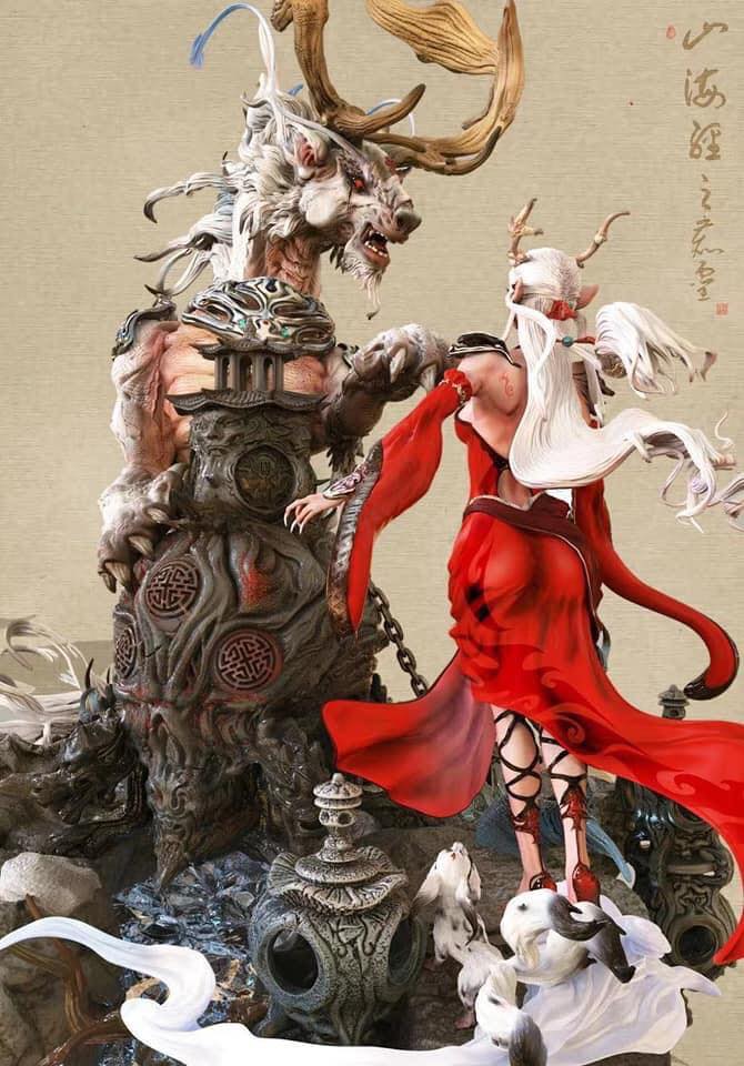 พรีวิวงานปั้นจีนแนวแฟนตาซีสวย ๆ จากค่าย Liang Studio