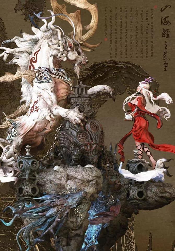 พรีวิวงานปั้นจีนแนวแฟนตาซีสวย ๆ จากค่าย Liang Studio