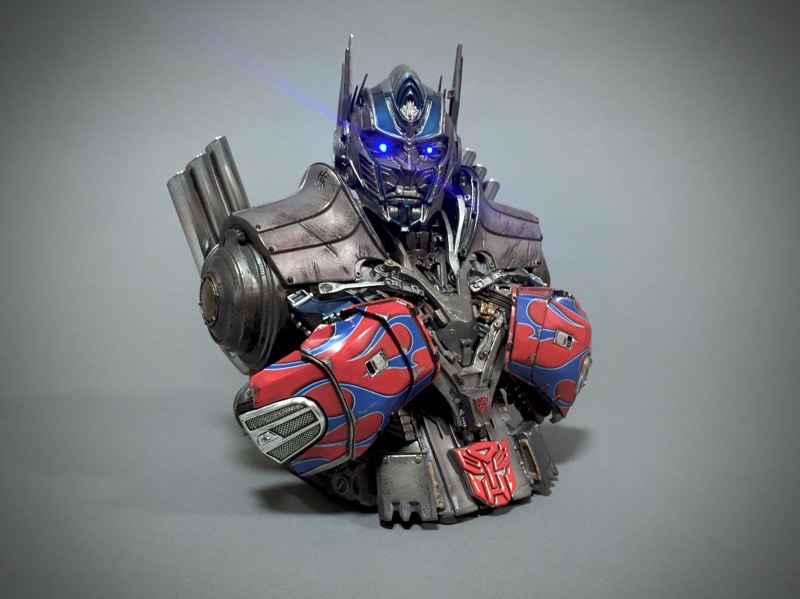 งานบัสงามสุดขั้วของ Optimus Prime Damage Ver. จาก Prime1Studio