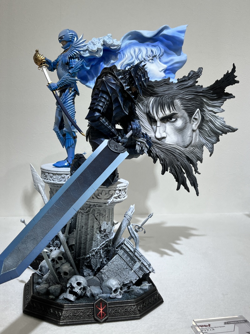 แคปมาโดยเฉพาะกับงานปั้น Berserk Guts & Griffith ค่าย Prime1Studio