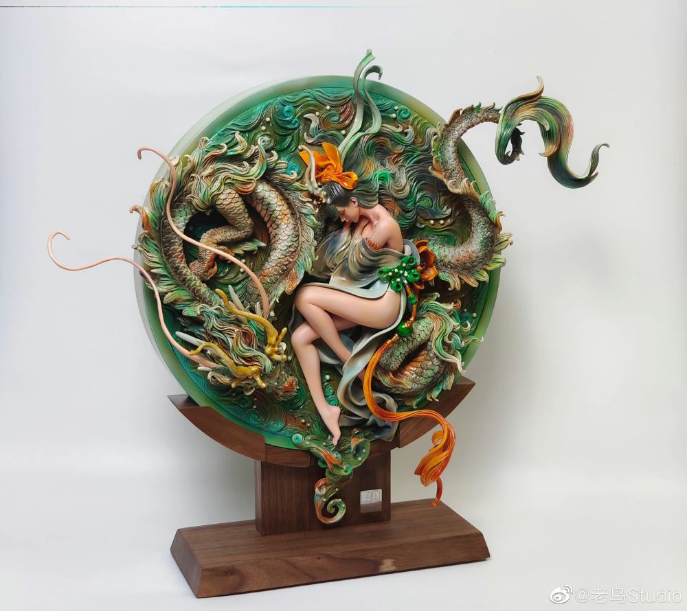 แชร์ภาพงานเพ๊นสวย ๆ Sleeping Dragon