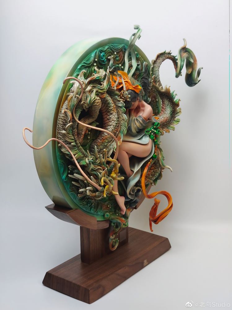 แชร์ภาพงานเพ๊นสวย ๆ Sleeping Dragon