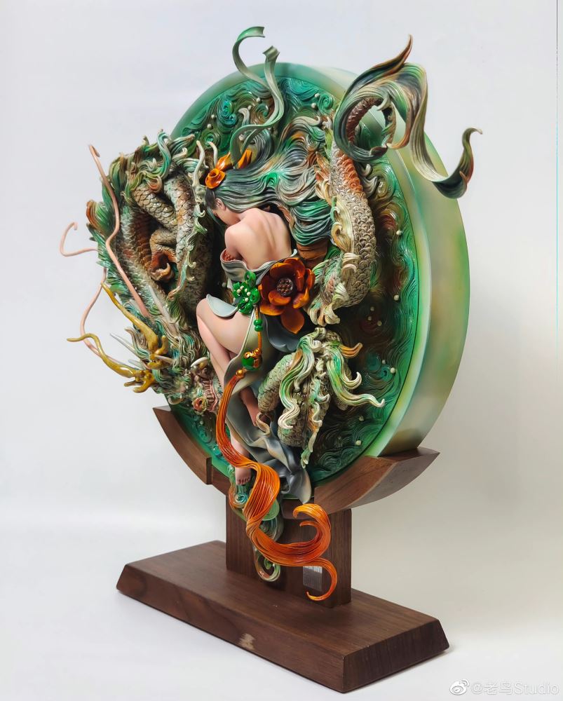 แชร์ภาพงานเพ๊นสวย ๆ Sleeping Dragon