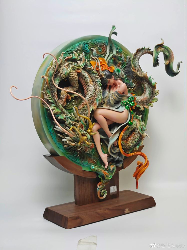 แชร์ภาพงานเพ๊นสวย ๆ Sleeping Dragon