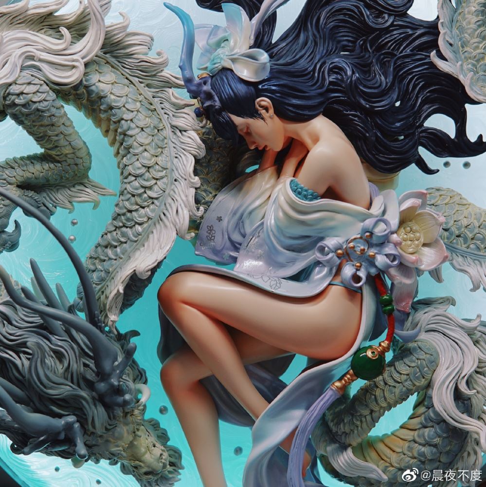 แชร์ภาพงานเพ๊นสวย ๆ Sleeping Dragon