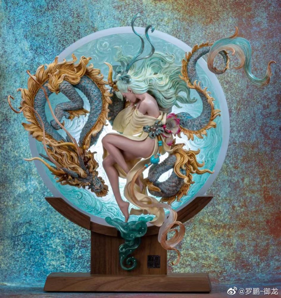 แชร์ภาพงานเพ๊นสวย ๆ Sleeping Dragon