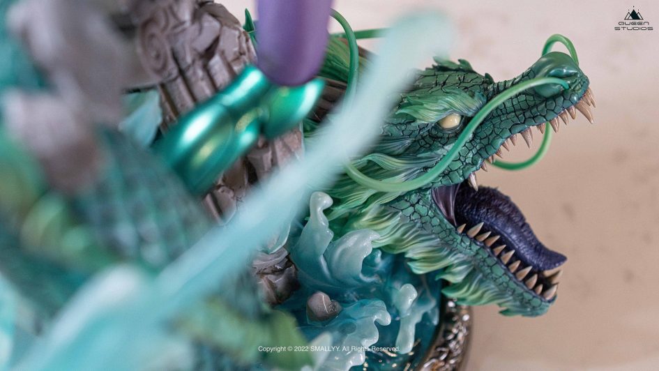 Queen Studios กับต้นแบบงานปั้น Dragon Shiryu (Saint Seiya)