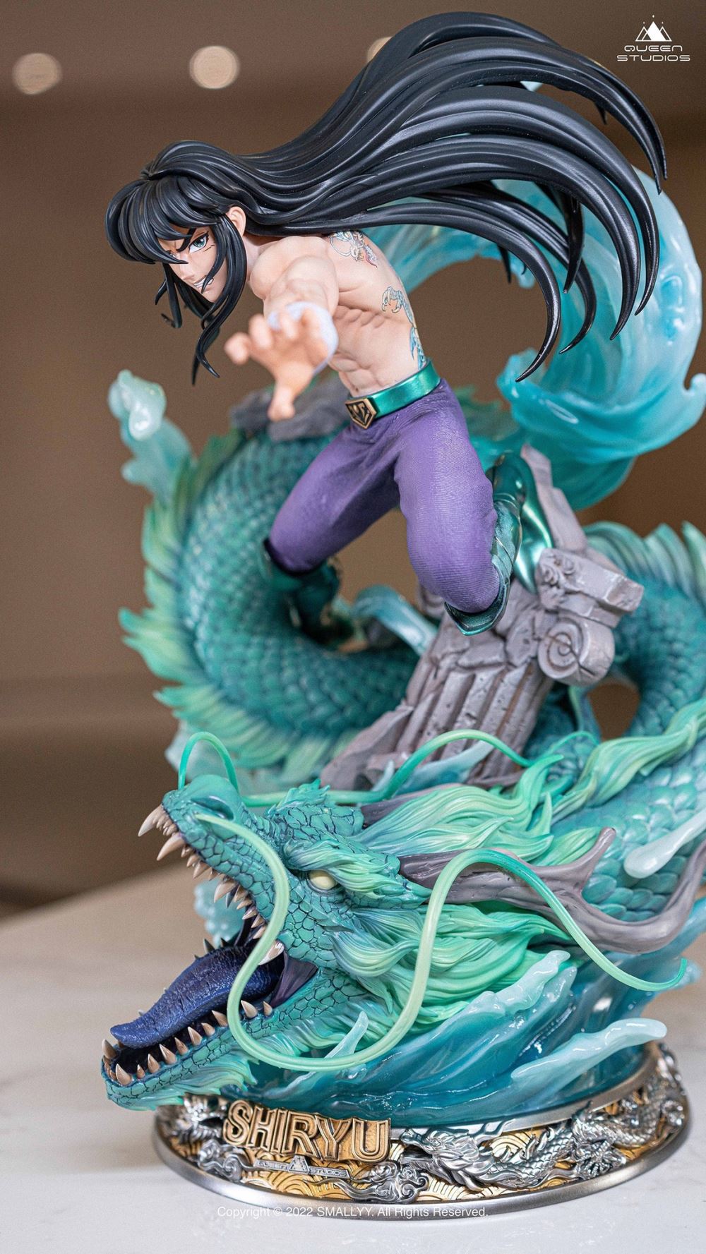 Queen Studios กับต้นแบบงานปั้น Dragon Shiryu (Saint Seiya)