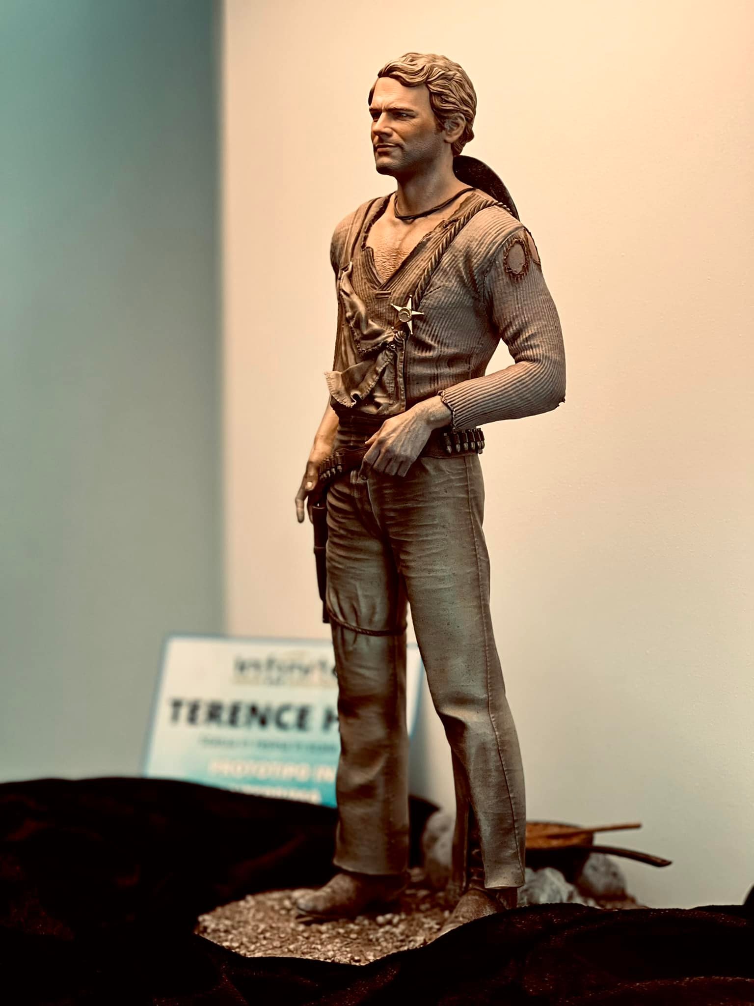 ต้นแบบงานปั้น Terence Hill โดย Infinite Statue