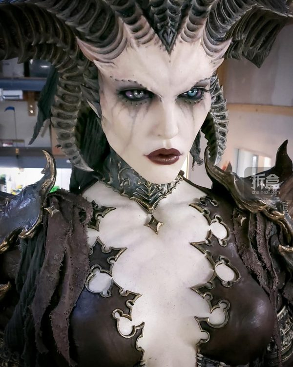 อลังการงานปั้น กับ Diablo4 Lilith Statue ที่จะนำไปโชว์ในงาน 2019 Blizzard Carnival