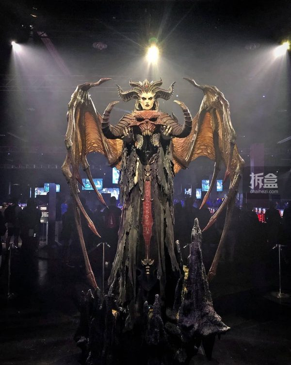 อลังการงานปั้น กับ Diablo4 Lilith Statue ที่จะนำไปโชว์ในงาน 2019 Blizzard Carnival